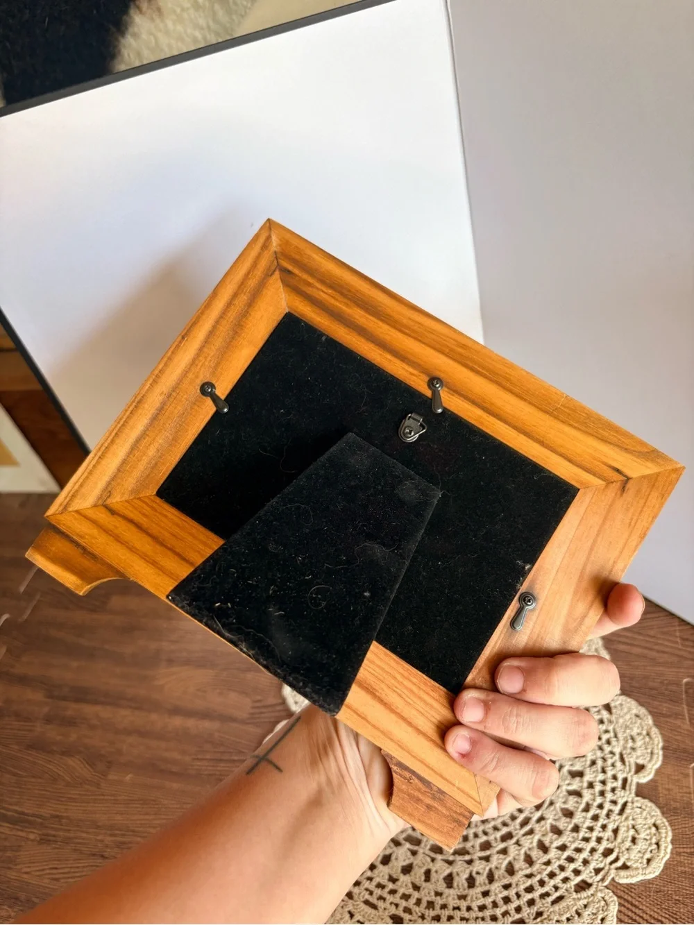 Vintage wooden photos